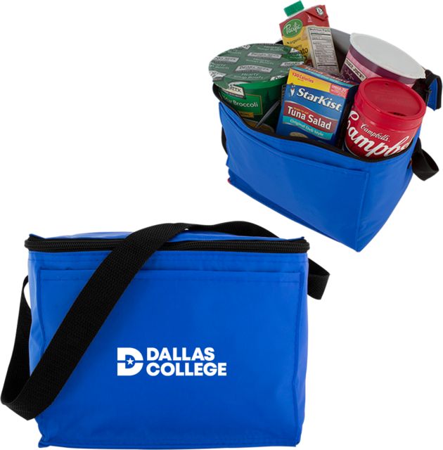 Dallas College Six Pack Cooler Primary Mark - ONLINE ONLY