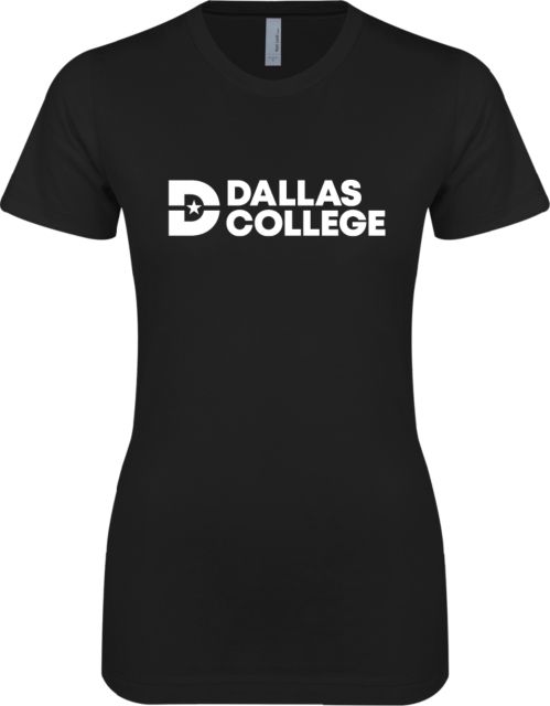 Dallas College Next Level Boyfriend Tee Primary Mark - ONLINE ONLY