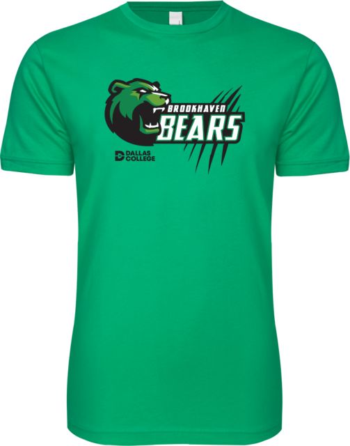 Brookhaven Bears Next Level SoftStyle Kelly Green T Shirt - ONLINE ONLY