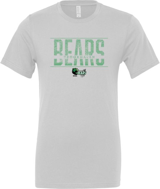Brookhaven Bears Bella + Canvas Jersey Cotton T Shirt Distressed - ONLINE ONLY