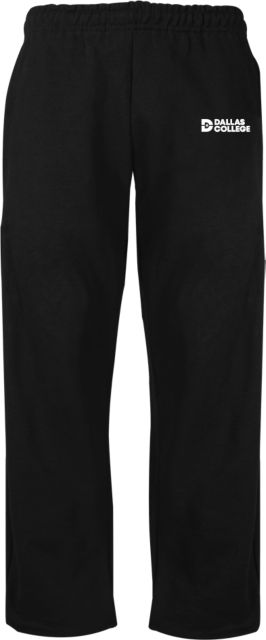 Dallas College Fleece Open Bottom Pant Primary Mark - ONLINE ONLY