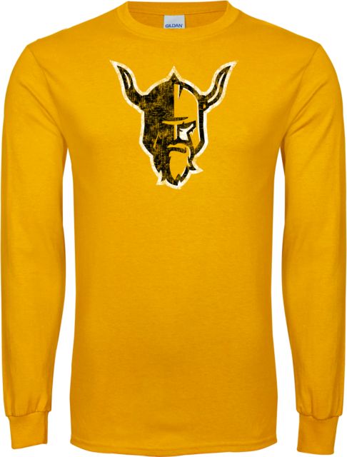 Walla Walla Long Sleeve T Shirt Warrior Head Distressed - ONLINE ONLY