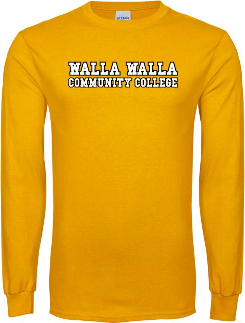Walla Walla Long Sleeve T Shirt Walla Walla Community College - ONLINE ONLY