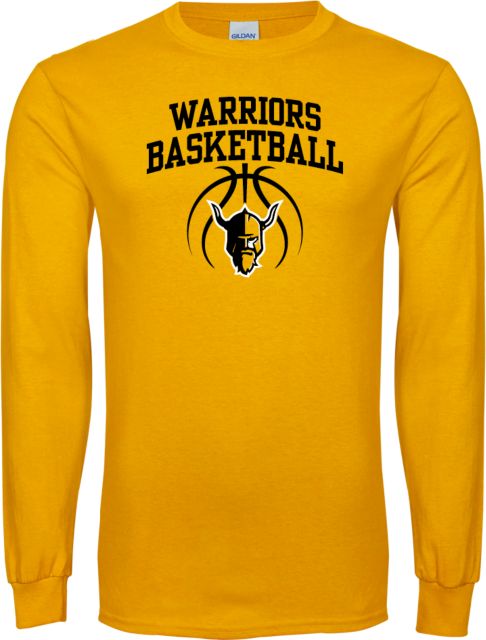 Walla Walla Long Sleeve T Shirt Warriors Basketball - ONLINE ONLY