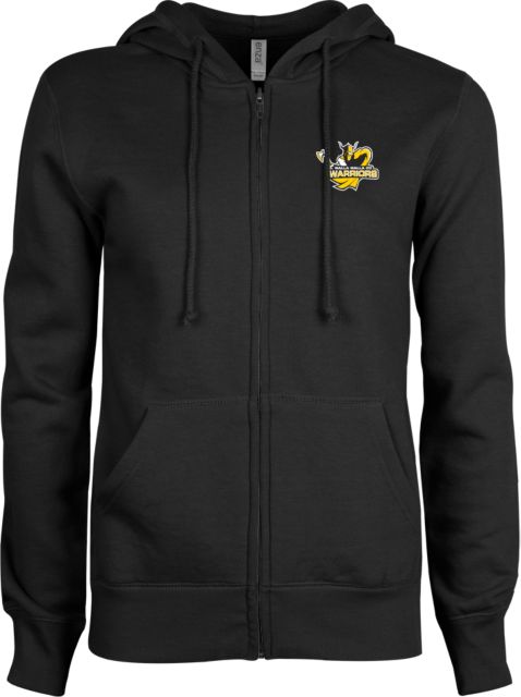 Walla Walla ENZA Womens Fleece Full Zip Hoodie WW Warriors Warrior - ONLINE ONLY