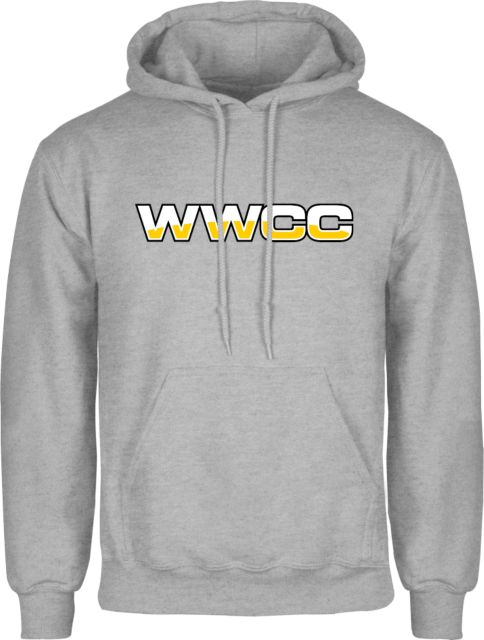 Walla Walla Fleece Hoodie WWCC Logo - ONLINE ONLY