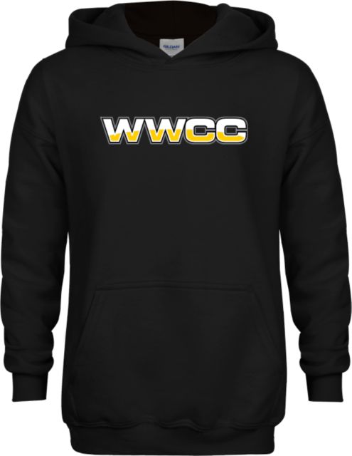 Walla Walla Youth Fleece Hoodie WWCC Logo - ONLINE ONLY