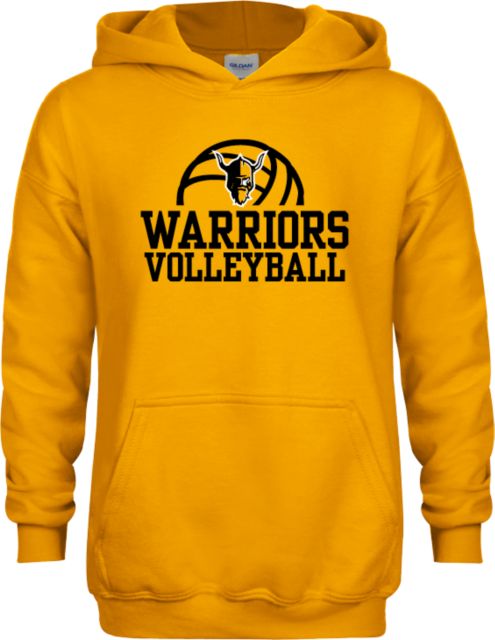 Walla Walla Youth Fleece Hoodie Warriors Volleyball - ONLINE ONLY