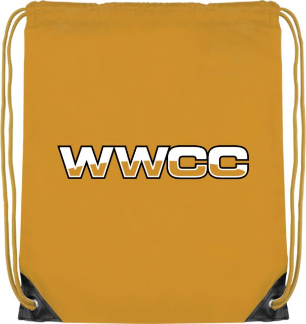 Walla Walla Drawstring Backpack WWCC Logo - ONLINE ONLY