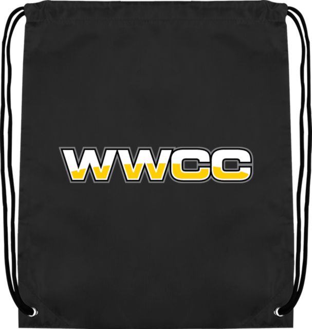 Walla Walla Drawstring Backpack WWCC Logo - ONLINE ONLY