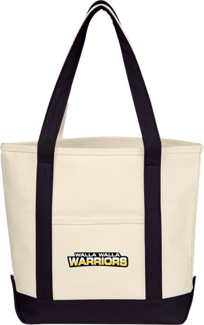 Walla Walla Cotton Canvas Tote Bag Walla Walla Warriors - ONLINE ONLY