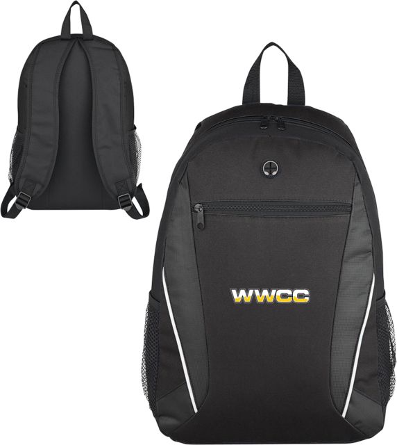 Walla Walla Homerun Computer Backpack WWCC Logo - ONLINE ONLY