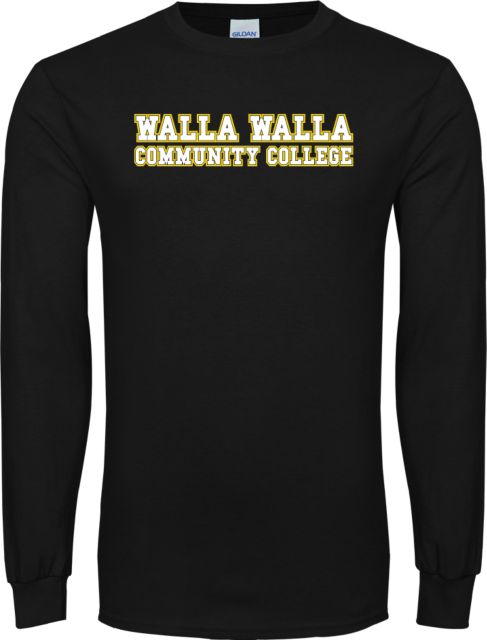 Walla Walla Long Sleeve T Shirt Walla Walla Community College - ONLINE ONLY