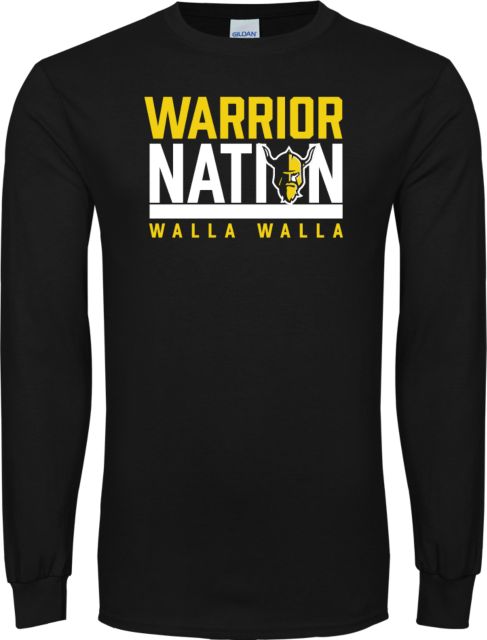 Walla Walla Long Sleeve T Shirt Warrior Nation - ONLINE ONLY