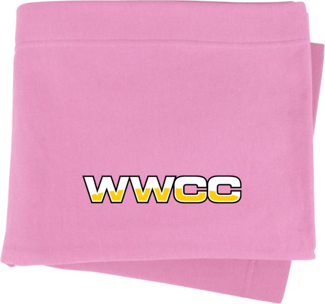 Walla Walla Sweatshirt Blanket WWCC Logo - ONLINE ONLY