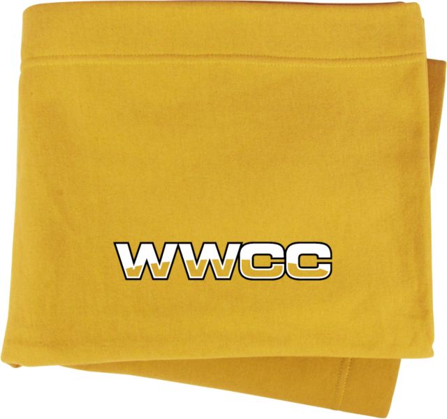 Walla Walla Sweatshirt Blanket WWCC Logo - ONLINE ONLY