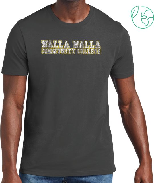 Walla Walla Allmade Dark Organic Cotton Tee WW Warriors Warrior - ONLINE ONLY