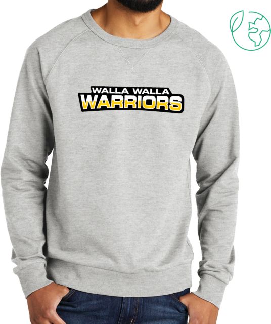 Walla Walla Allmade Light Organic French Terry Crewneck Sweatshirt WW Warriors Warrior - ONLINE ONLY
