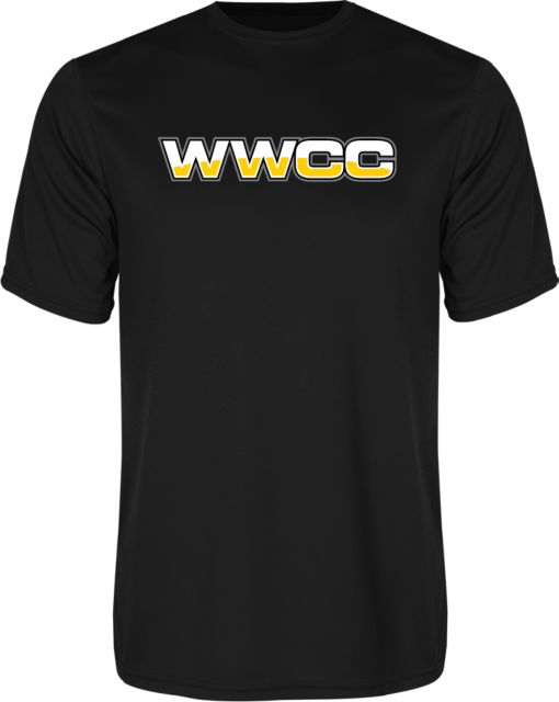 Walla Walla Performance Tee WWCC Logo - ONLINE ONLY