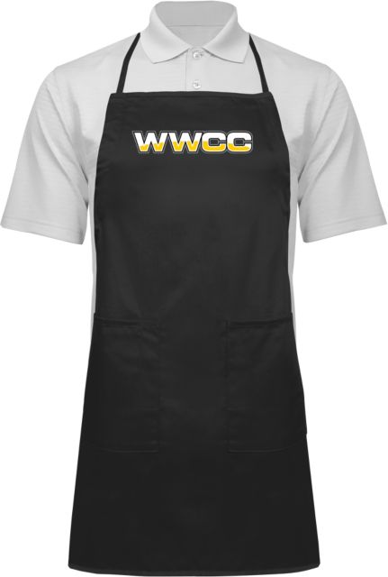 Walla Walla Full Length Apron WWCC Logo - ONLINE ONLY