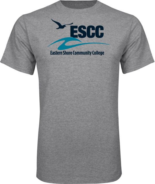 ESCC Grey T-Shirt ESCC Stacked - ONLINE ONLY