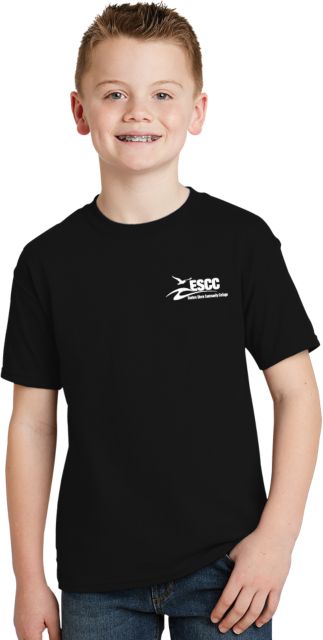ESCC Youth Navy T-Shirt ESCC Horizontal - ONLINE ONLY
