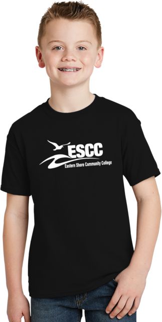 ESCC Youth Navy T-Shirt ESCC Horizontal - ONLINE ONLY
