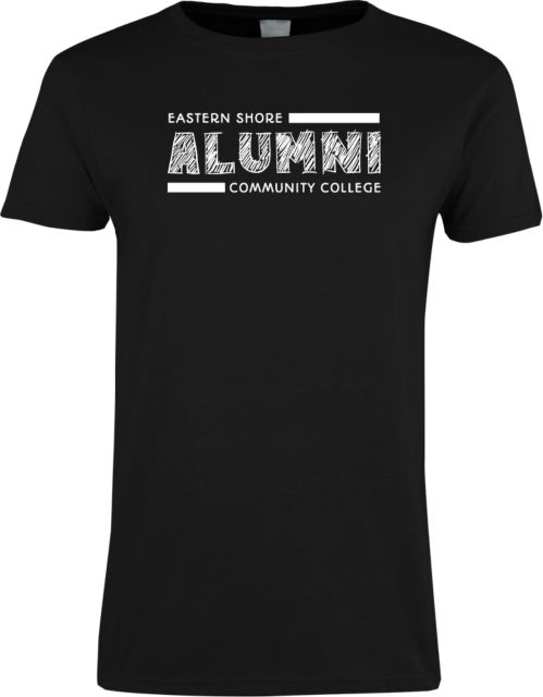ESCC Ladies Black T-Shirt ESCC Alumni - ONLINE ONLY
