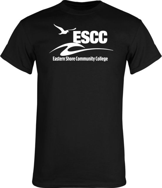 ESCC Black T-Shirt ESCC Stacked - ONLINE ONLY