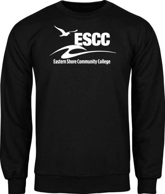 ESCC Black Fleece Crew ESCC Stacked - ONLINE ONLY
