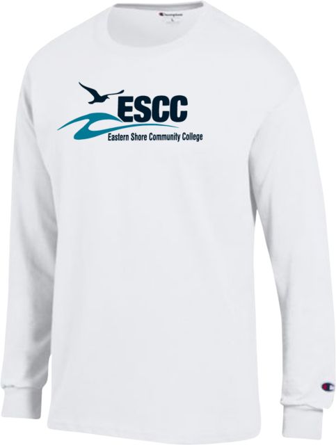 ESCC Champion Navy Long Sleeve T-Shirt ESCC Horizontal - ONLINE ONLY