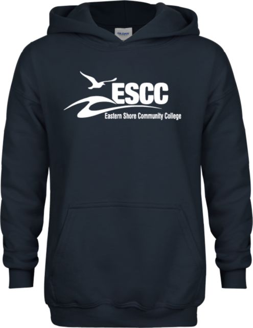 ESCC Youth Navy Fleece Hoodie ESCC Horizontal - ONLINE ONLY