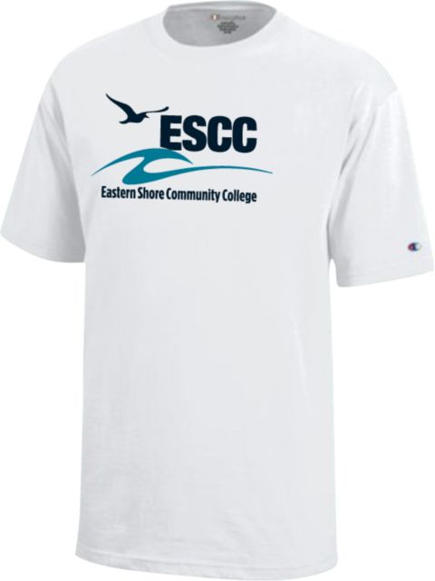 ESCC Youth Champion White Short Sleeve Tee ESCC Stacked - ONLINE ONLY