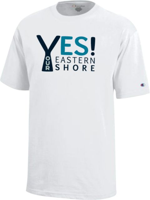 ESCC Youth Champion White Short Sleeve Tee Yes our Eastern Shore - ONLINE ONLY