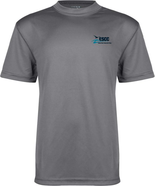 ESCC Youth Performance Grey Concrete Tee ESCC Horizontal - ONLINE ONLY
