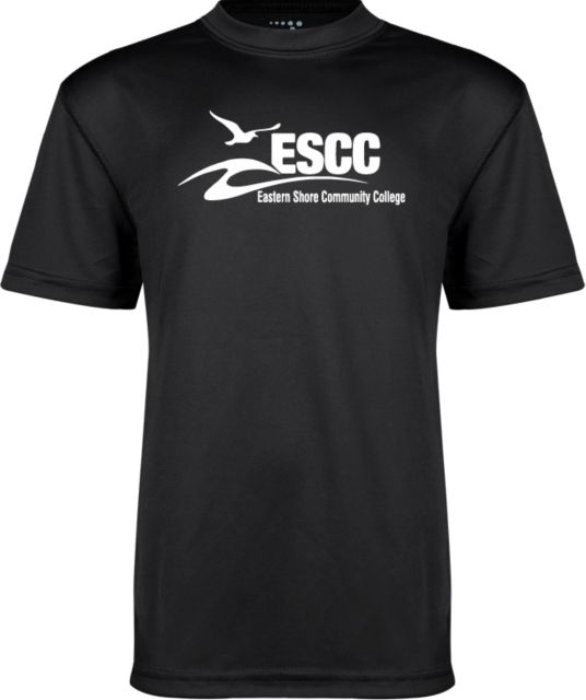 ESCC Youth Performance Black Tee ESCC Horizontal - ONLINE ONLY
