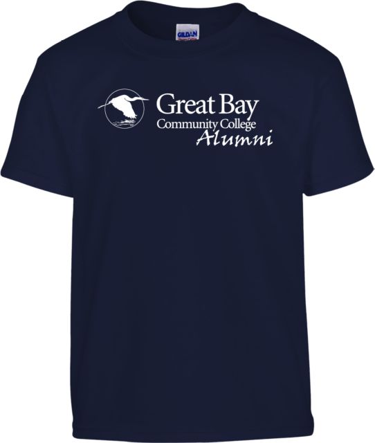 Great Bay CC Youth T Shirt Great Bay Community College   Alumni Mark - ONLINE ONLY