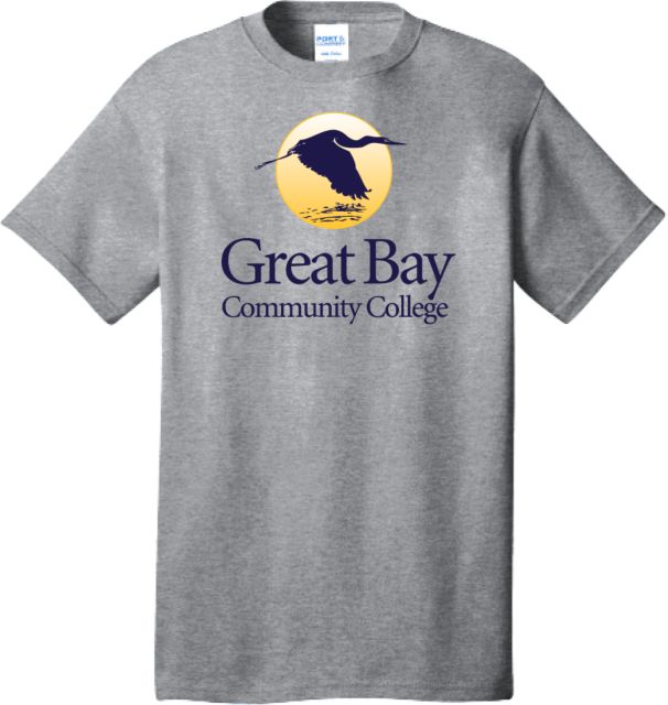 Great Bay CC Extended T Shirt Great Bay Community College   Wordmark - Full Color - PLUS - ONLINE ONLY