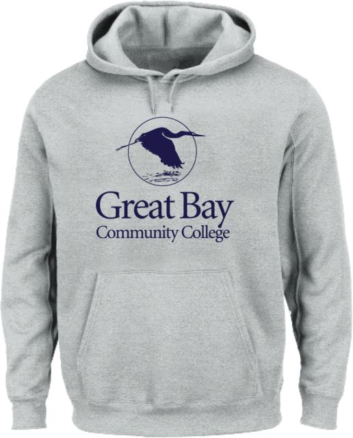 Great Bay CC Extended Hoodie Great Bay Community College Wordmark - ONLINE ONLY