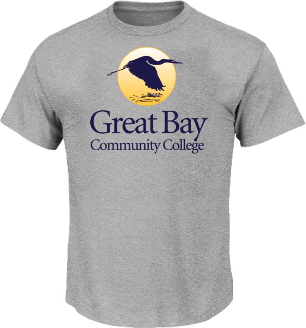 Great Bay CC Tall T Shirt Great Bay Community College   Wordmark - Full Color - PLUS - ONLINE ONLY