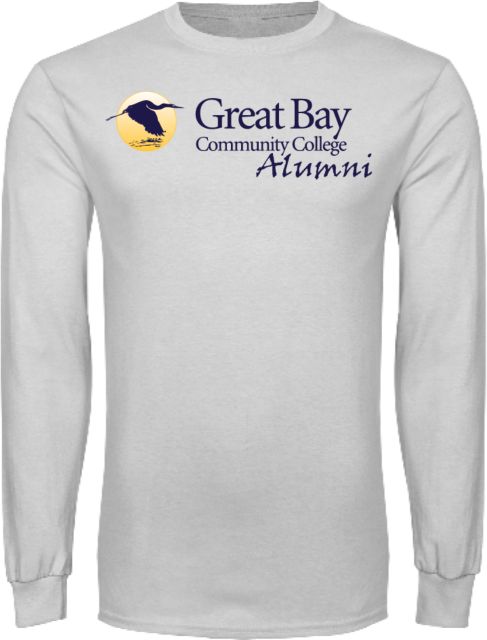 Great Bay CC Long Sleeve T Shirt Great Bay Community College Alumni Mark - ONLINE ONLY