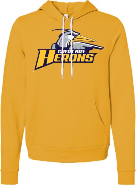 Great Bay CC Bella + Canvas Fleece Hood Great Bay Community College   Athletic Mark - ONLINE ONLY