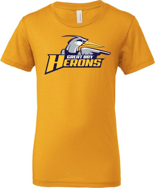 Great Bay CC Bella + Canvas Youth Jersey T Shirt Great Bay Community College   Athletic Mark - ONLINE ONLY