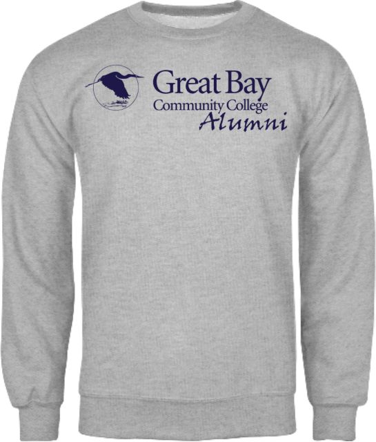 Great Bay CC Fleece Crew Great Bay Community College   Alumni Mark - ONLINE ONLY