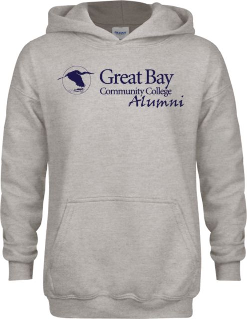 Great Bay CC Youth Fleece Hood Great Bay Community College   Alumni Mark - ONLINE ONLY