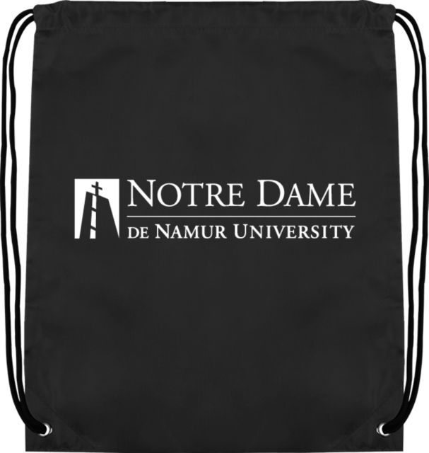 Notre Dame De Namur Drawstring Backpack Notre Dame De Namur University Primary Mark - ONLINE ONLY