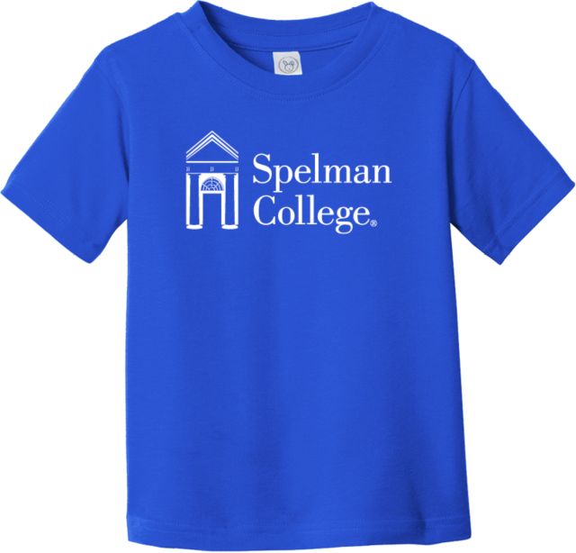 Spelman College Toddler T Shirt Spelman College Institutional Mark Horizontal - ONLINE ONLY