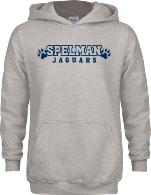 Spelman College Youth Fleece Hood Spelman Jaguars with Paw Prints - ONLINE ONLY