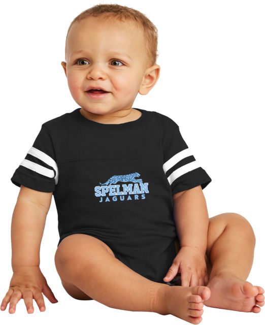 Spelman College Vintage Jersey Bodysuit Spelman Jaguars Stacked Mark - ONLINE ONLY