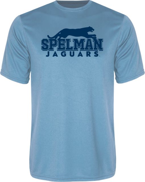 Spelman College  Performance Tee Spelman Jaguars Stacked Mark - ONLINE ONLY